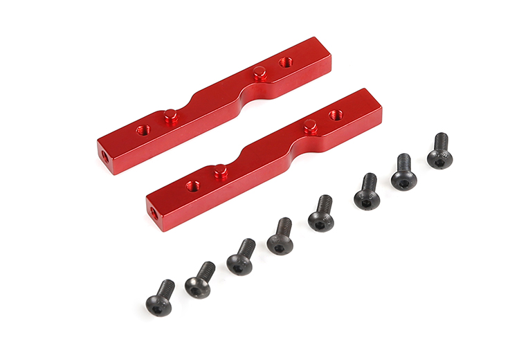 1/8 Rovan Torland truck parts TORLAND / XL CNC METAL SIDE Connect bar - red 830401