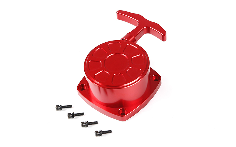 1/5 LT New CNC Metal pull starter with CNC metal core - fit for 45cc easy start engine or 71cc LT engine - red 953061
