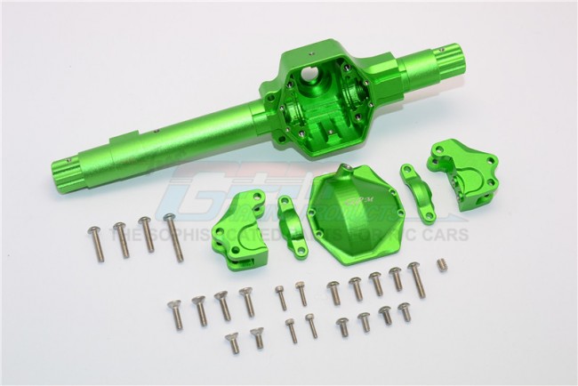 1/10 AXIAL SMT10 / RR10 FRONT OR REAR AXLE HOUSING ASSEMBLY - 6PC SET (FOR SMT10 MONSTER JAM AX90055, RR10 BOMBER ) MJ012X