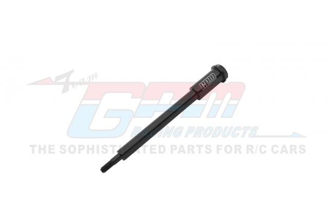 MEDIUM CARBON STEEL FRONT WHEEL AXLE MX025F for LOSI-1/4 PROMOTO-MX MOTORCYCLE RTR, FXR-LOS06000