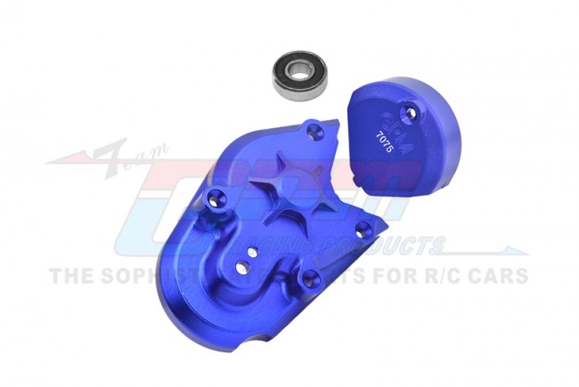 ALUMINUM 7075 TRANSMISSION HOUSING MX038A for LOSI-1/4 PROMOTO-MX MOTORCYCLE RTR, FXR-LOS06000