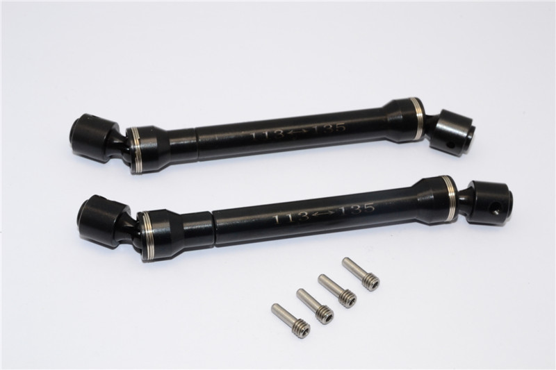 1/10 AXIAL WRAITH 90045 STEEL FRONT/REAR CVD SHAFT (113-135MM) PAIR - SWR9037