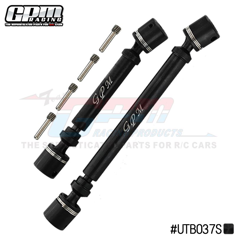 MEDIUM CARBON STEEL FRONT+REAR CVD DRIVE SHAFT UTB037S For AXIAL 1/18 UTB18 CAPRA 4WD UNLIMITED TRAIL BUGGY-AXI01002
