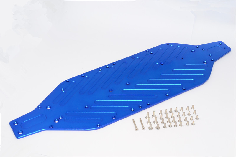 1/7 TRAXXAS XO-1 ALLOY 4MM MAIN CHASSIS WITH STAINLESS STEEL SCREWS XO016