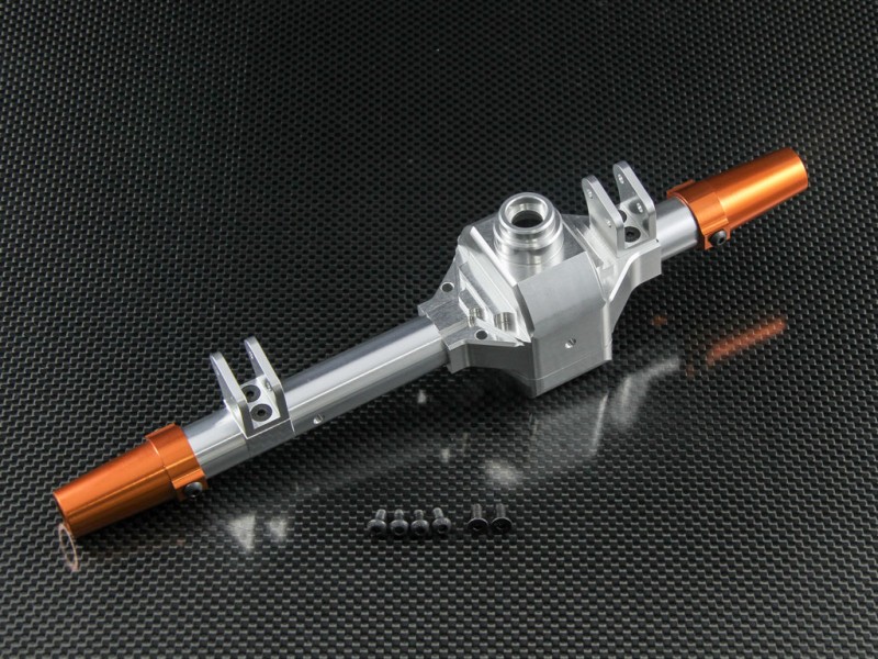 AXIAL WRAITH ALLOY FRONT/REAR AXLE HOUSING & AXLE ADAPTER