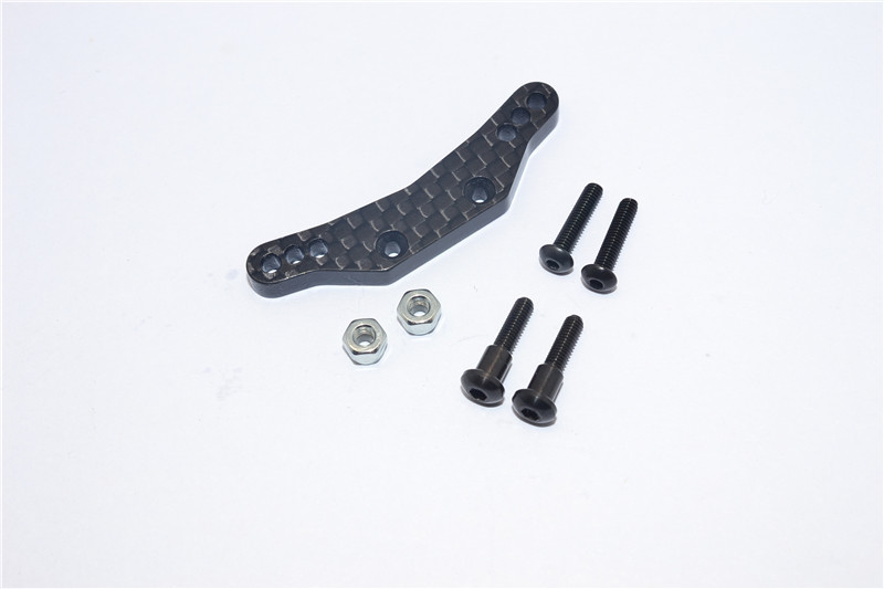 TRAXXAS 1/18 LATRAX RALLY GRAPHITE FRONT SHOCK TOWER - 1PC - GPM